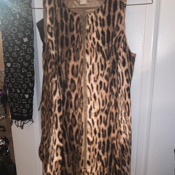 Michael Kors zip up leopard dress - Picture 5 of 7